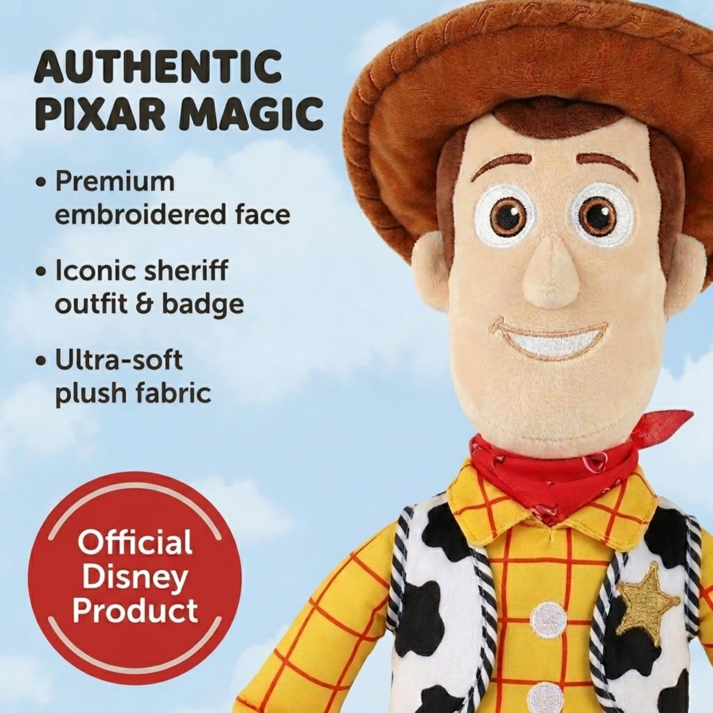 Jay Franco Disney Plush Pillow Buddy - Soft Plushie Stuffed Pillow, White - Pua BST220