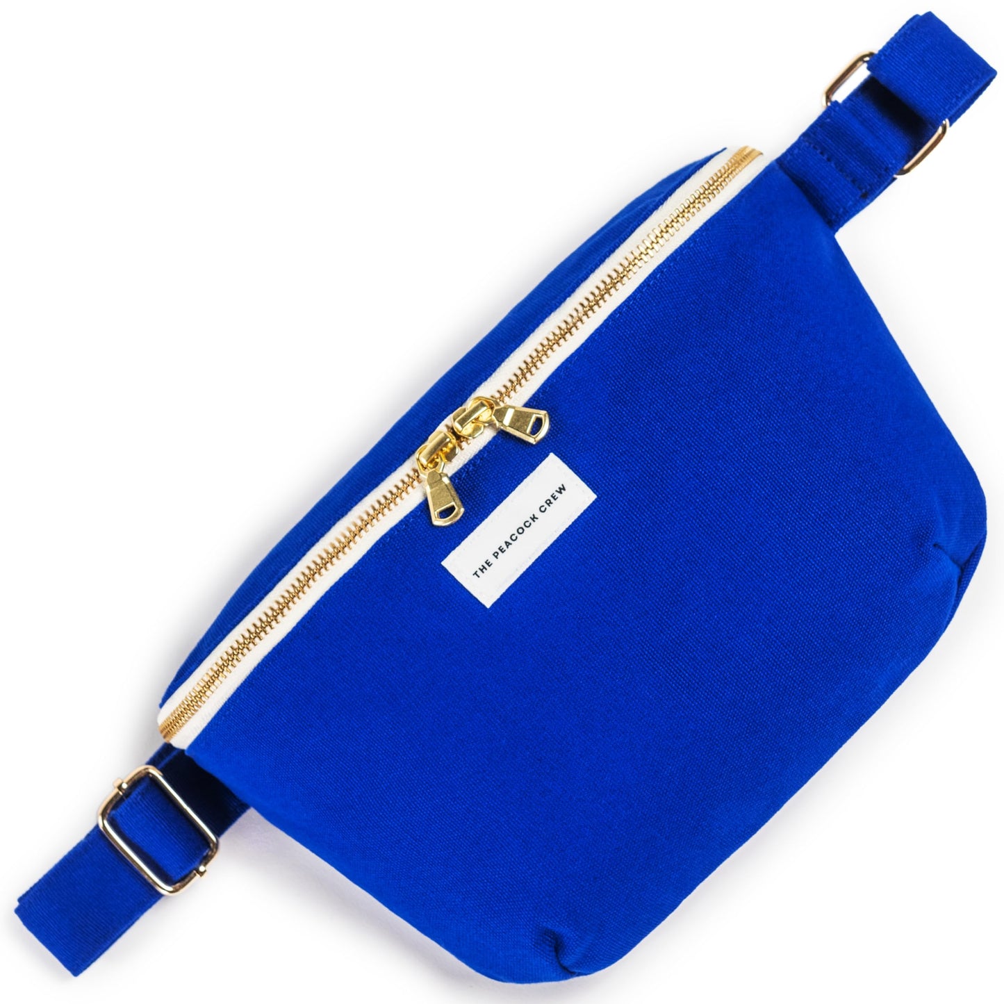 The Peacock Crew Spacious Leopard Print Crossbody Belt Bag in Cotton Canvas – Lightweight Comfortable & Elegant Sling Pouch Travel Safe Design & Daily Use – Dual Zippers Fanny Pack for Men & Women BST220