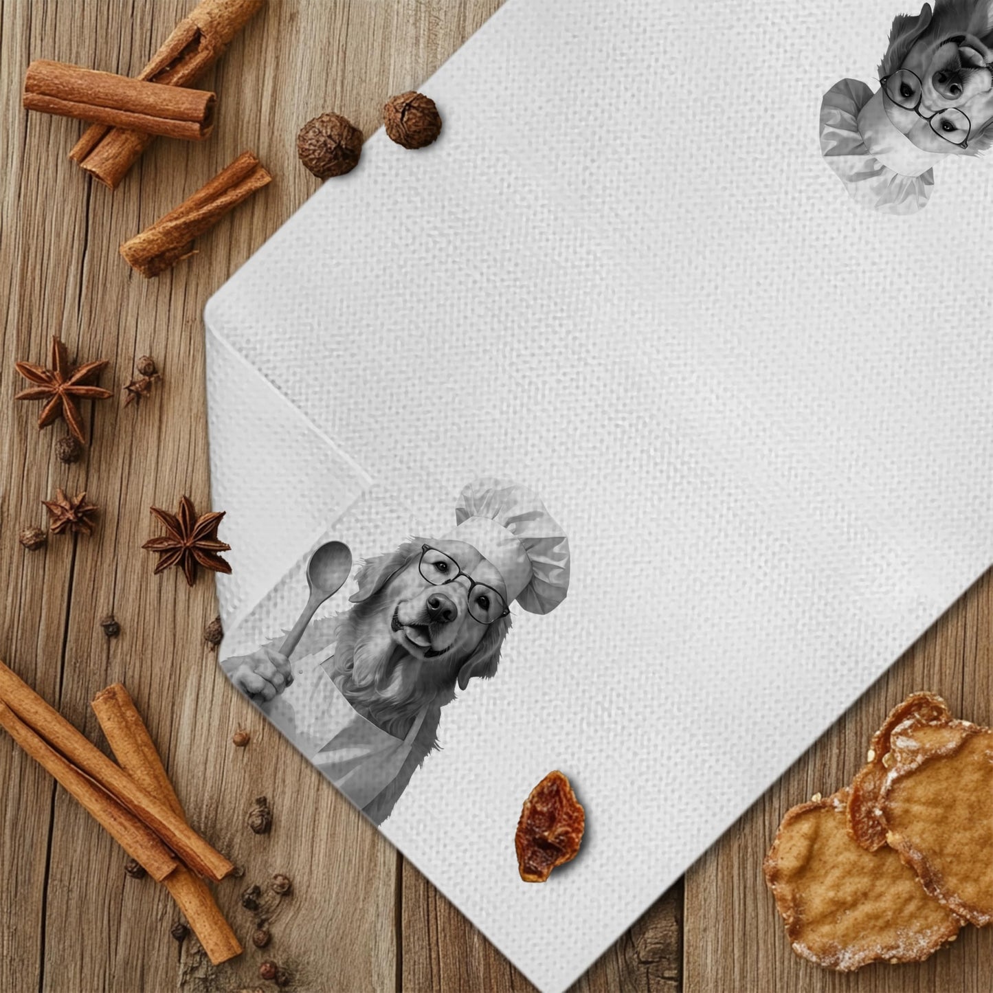Funny Black Labrador Retriever Kitchen Towels, Black Lab Gifts Dish Tea Towels for Kitchen Decor, Gifts for Labrador Dog Lovers Hand Towels, 16x24 Inches BST202