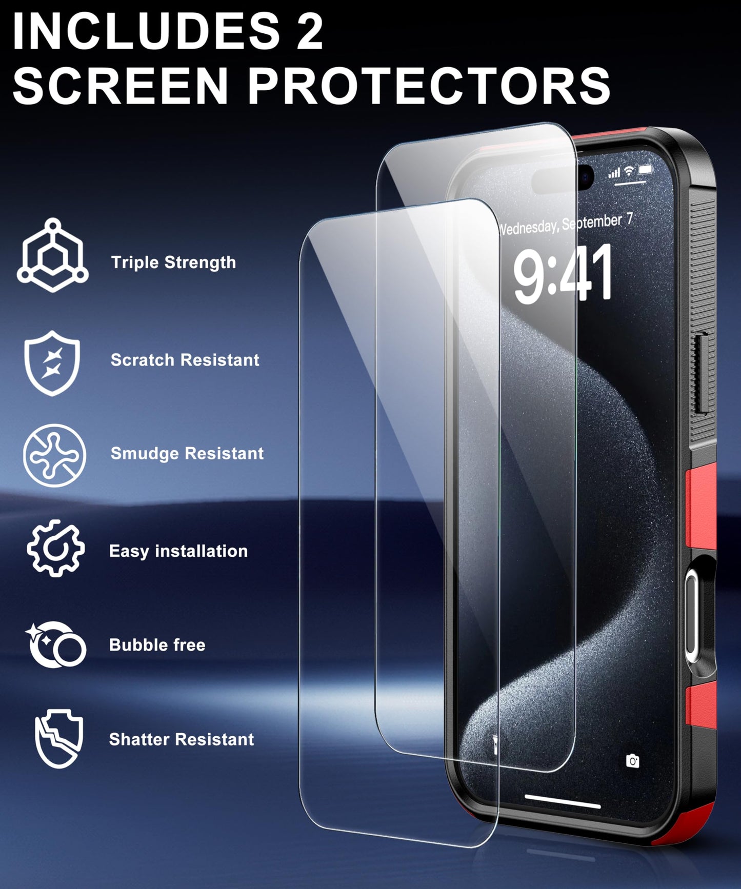 Magnetic for iPhone 17 Air Case [Compatible with MagSafe] [Shockproof] [Heavy Duty Protection] Pocket-Friendly & Tough Non-Slip Protective Phone Cover for iPhone 17Air 6.6", Black WN420