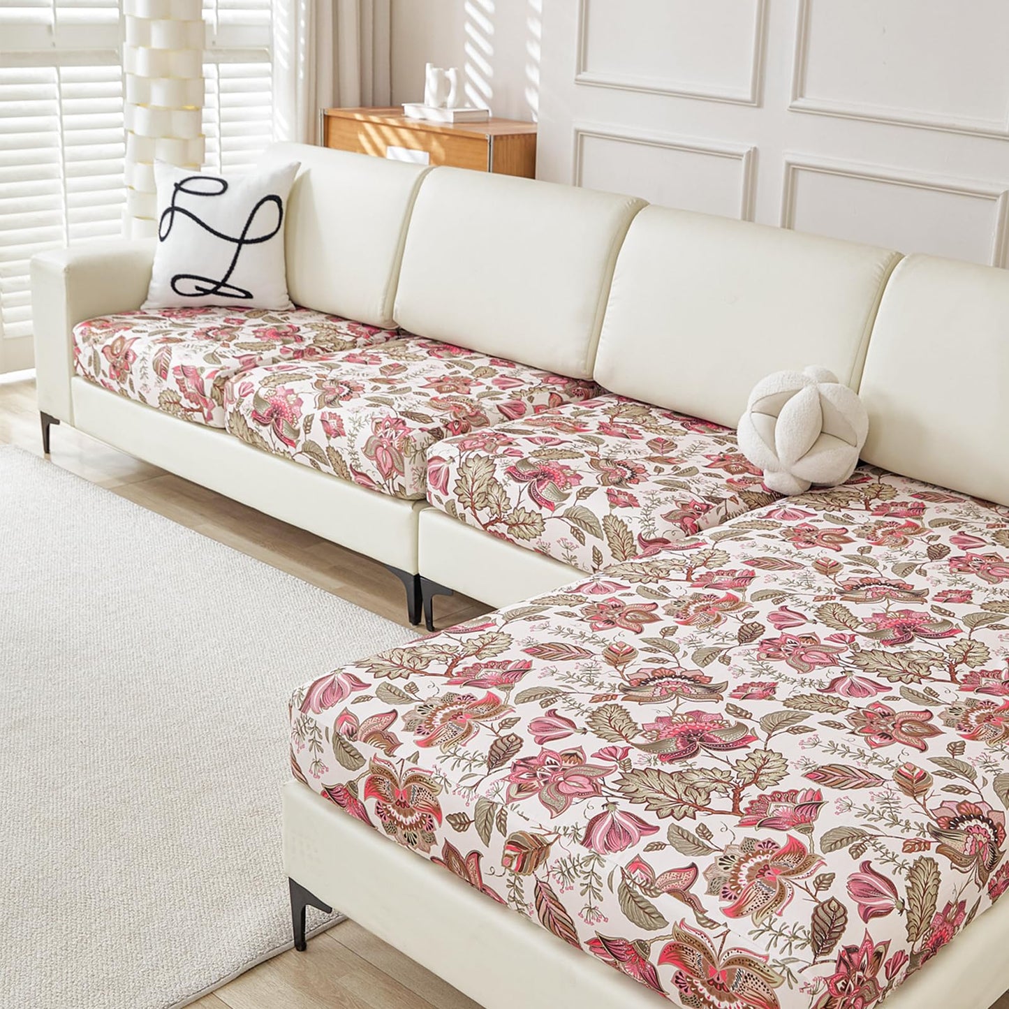 Stretch Couch Cushion Covers for Individual Sofa Seat Cushion,Washable Slipcover for Chair Loveseat Sofa,Furniture Protector Cushion Sofa Cover(Backrest or Seat) BST326H