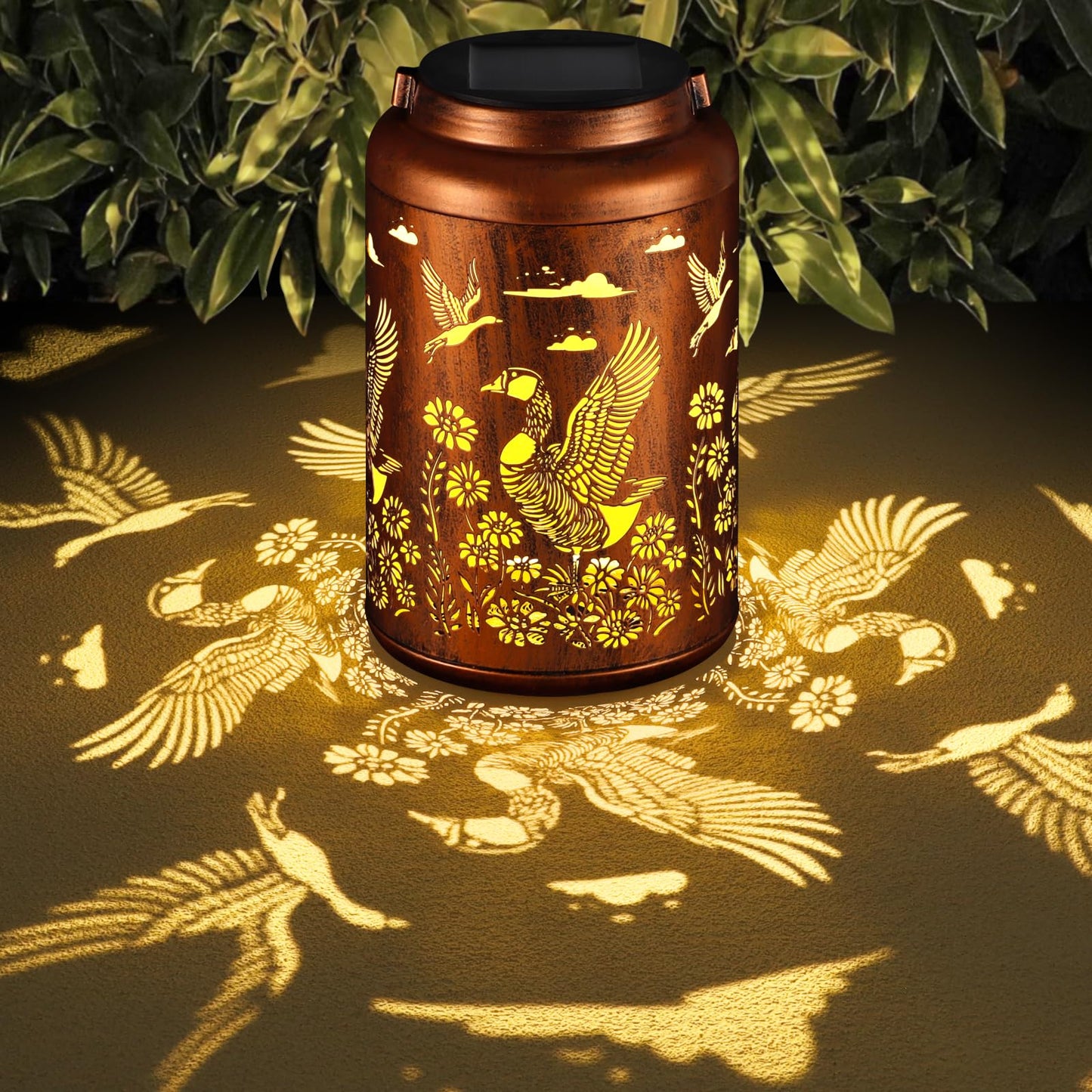 2 Pack Solar Lanterns Outdoor Waterproof N30