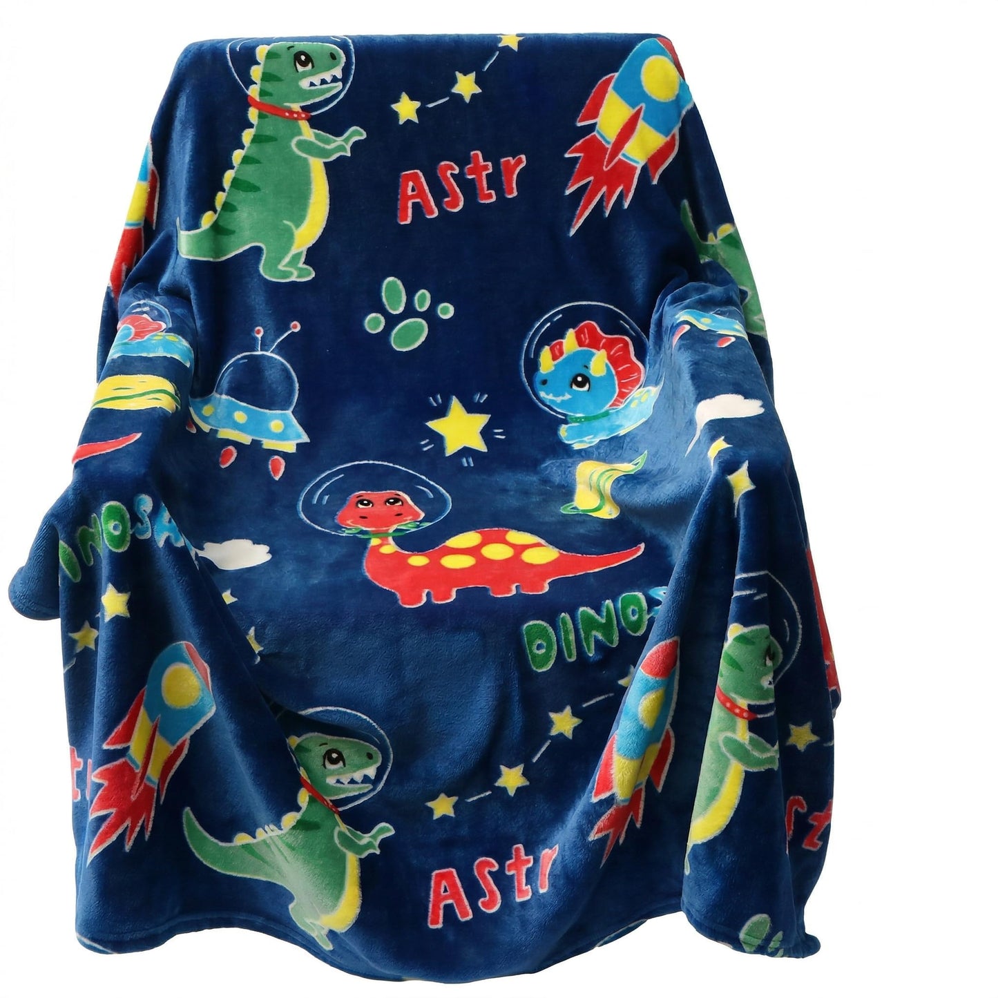 SALIMAH Glow in The Dark Blanket Unicorns Gifts for Girls, Toys for Girls Age 2 3 4 5 6 7 8 9 10 Year Old, Soft Kids Blankets Gifts for Grandkids Teens for Christmas Birthday, 50"x60" BST202