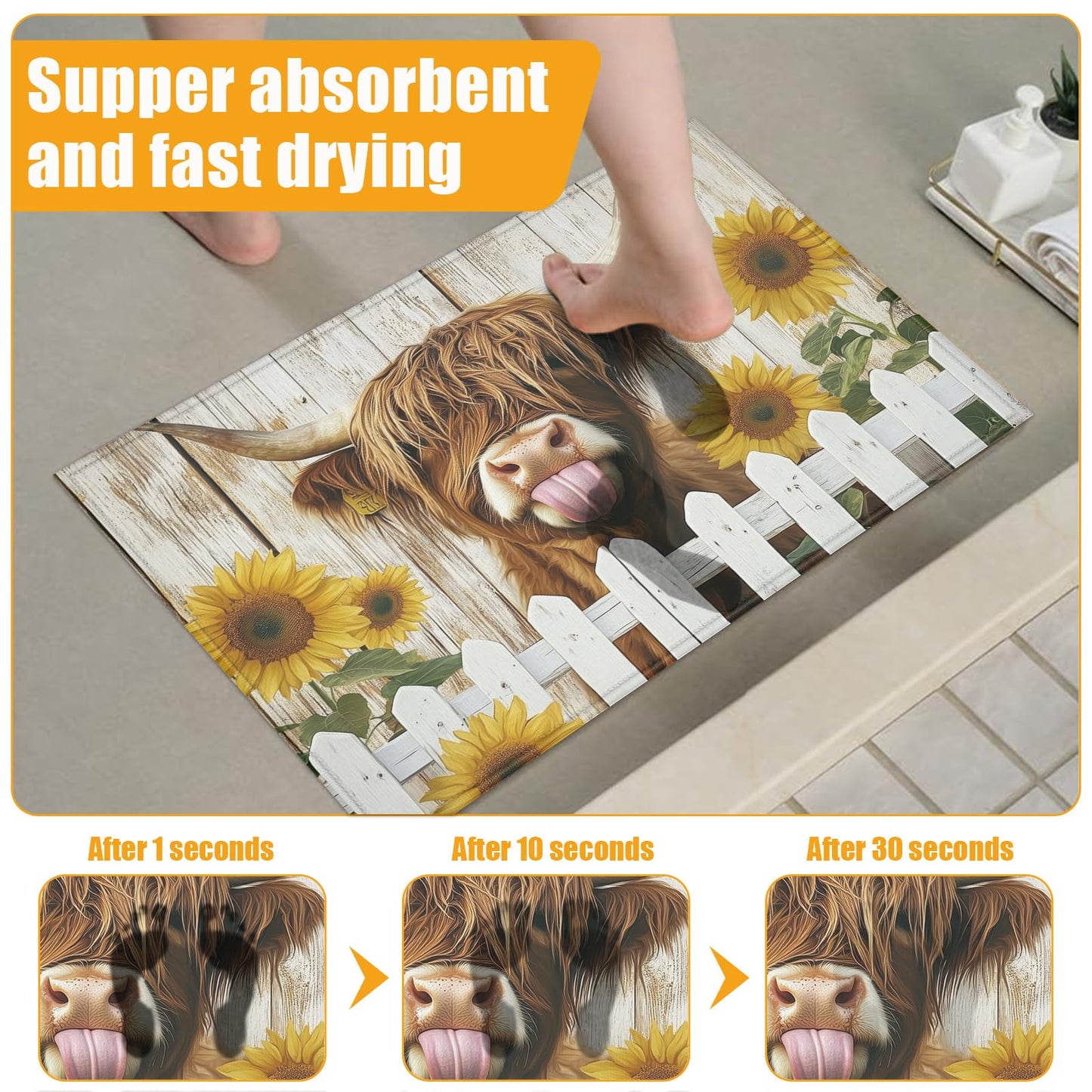 Red Spider Web Bath Mat for Bathroom,Washable Door Mat Absorbent Bath Rug Non-Slip Floor Rug Carpets,for Kitchen Bedroom Indoor BST220