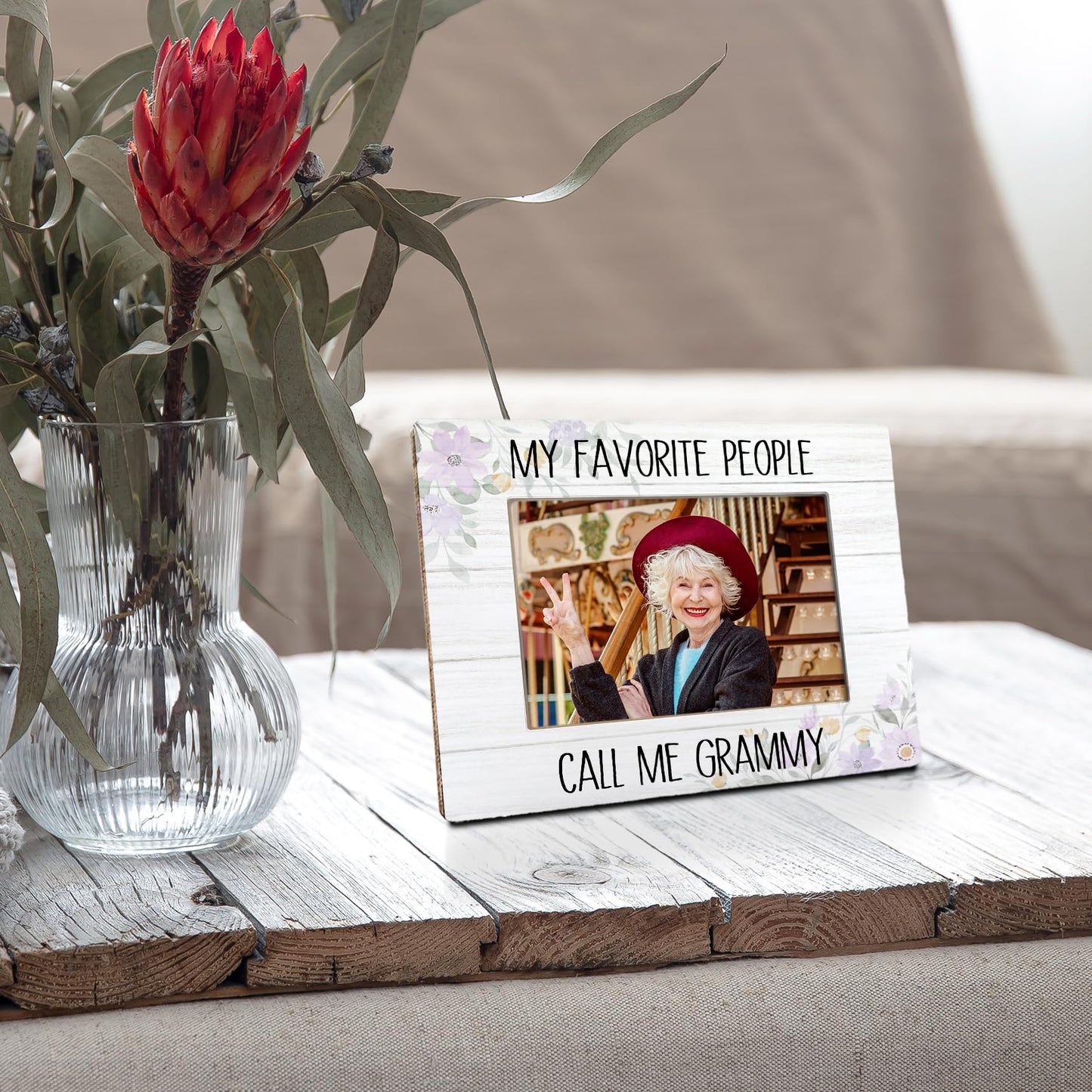 Poppy Picture Frame 8x10, Grandpa Picture Frames, Grandpa Gifts from Grandkids, Gifts for Poppy Fathers Day from Grandson Granddaughter, My Favorite People Call Me Poppy Photo Frame 5X7 BST326L