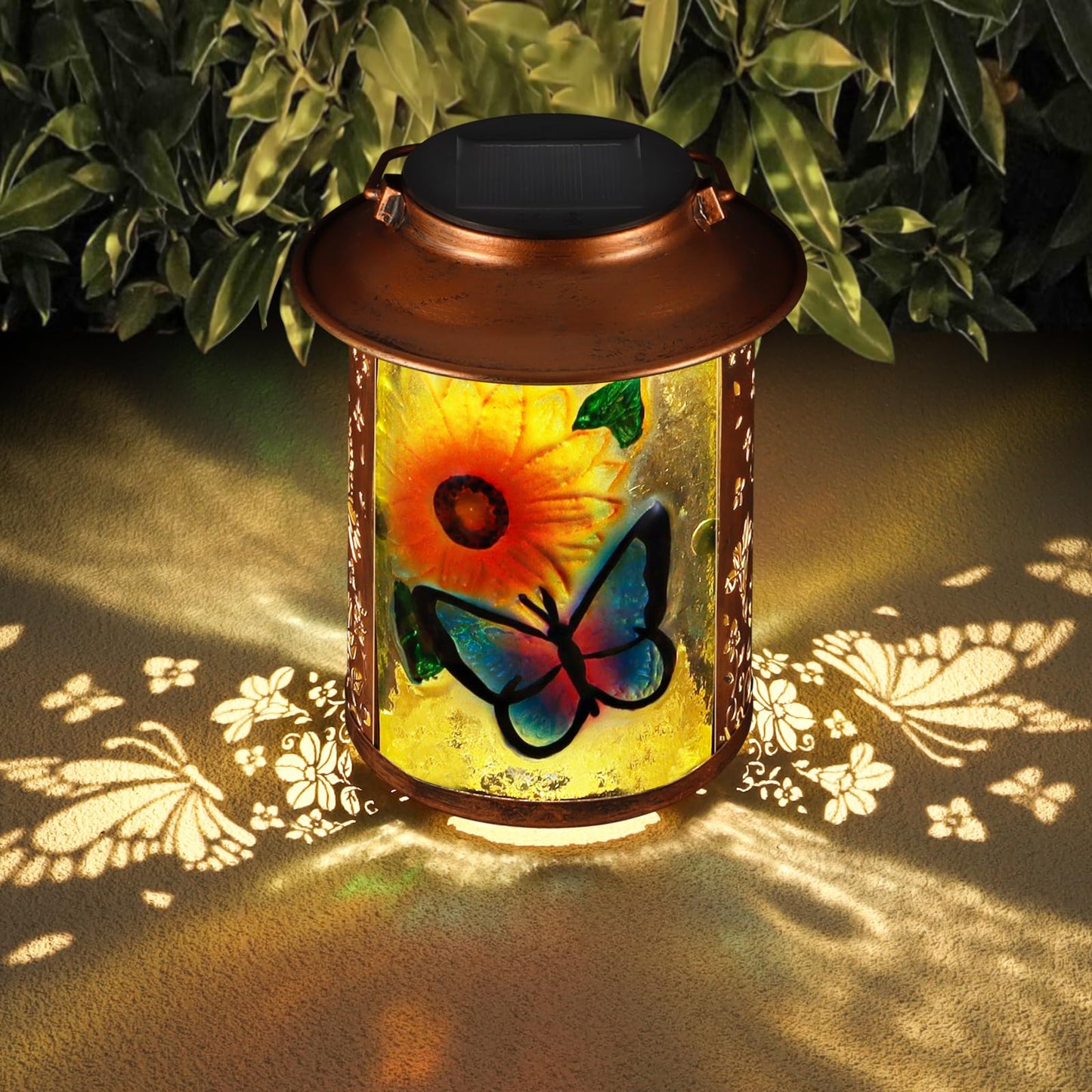 2 Pack Solar Lanterns Outdoor Waterproof N30