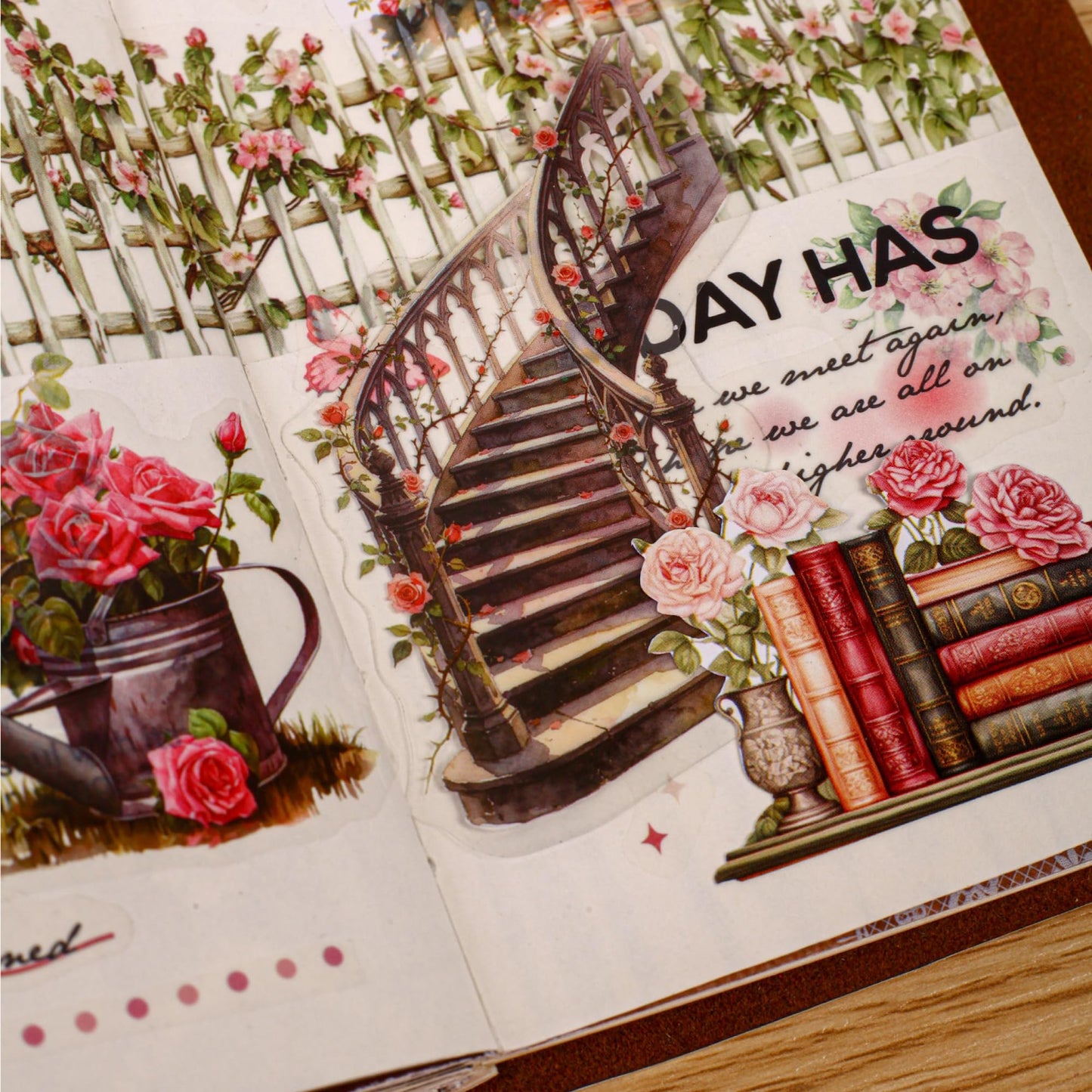 180 Pcs Clear Loop Arrow PET Stickers for Scrapbook Journal BST202