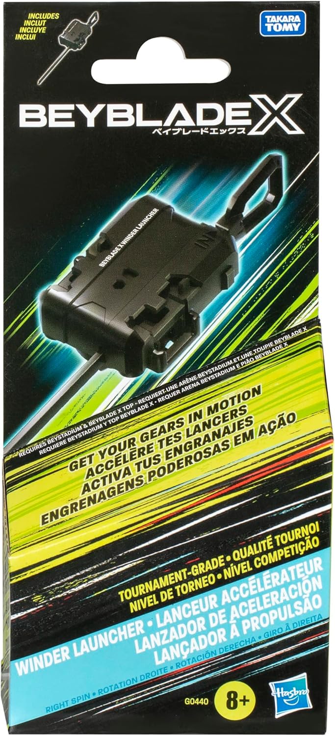 Beyblade X Official Winder Launcher for use with Beylade X Spinning Top Toys and Beystadium 61