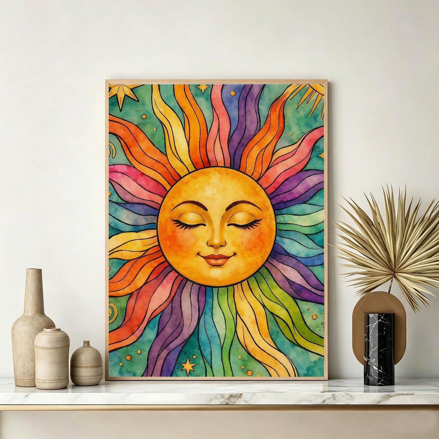 ArtIgle 5D Diamond Painting Kits for Adults, Ancient Sphinx Full Round Drills Gem Diamond Dots, Diamond Dot Art for Adults Beginners Clearance Home Wall Art Decor, 13.78 X 13.78 inch BST220