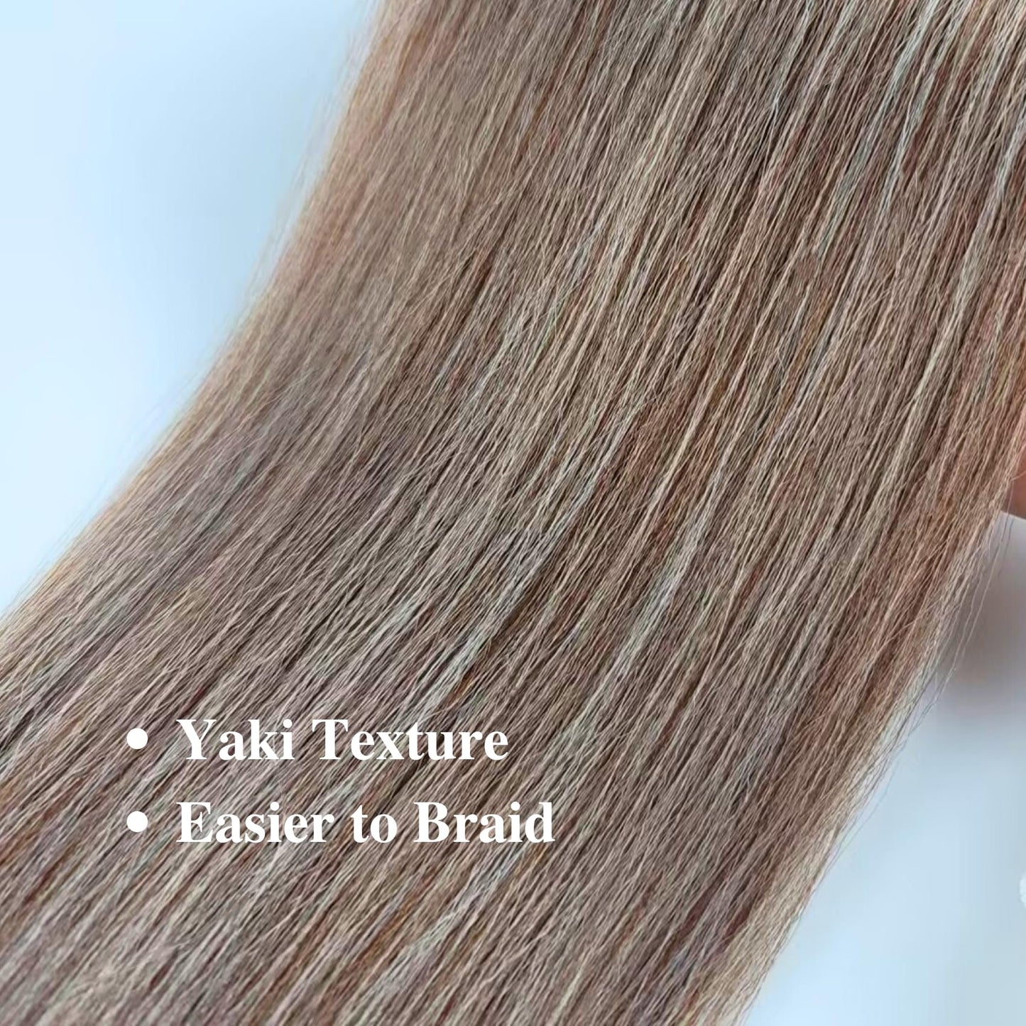 Purple Braiding Hair Pre stretched Knotless 26 inch | Hypoallergenic Synthetic Purple Prestretched Ez Braid Knotless Itch Free Soft Yaki Texture Hot Water Setting WN420