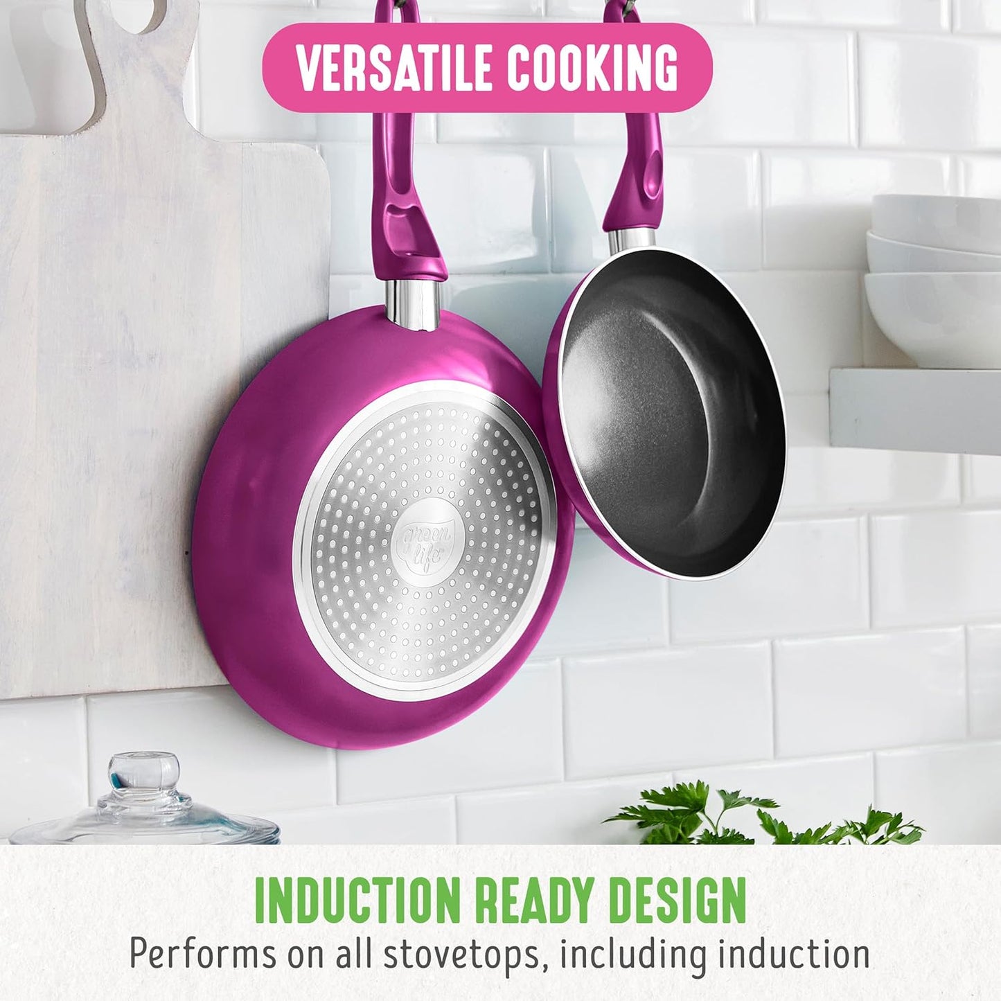 GreenLife Essentials 8" Frying Pan Skillet 95-97