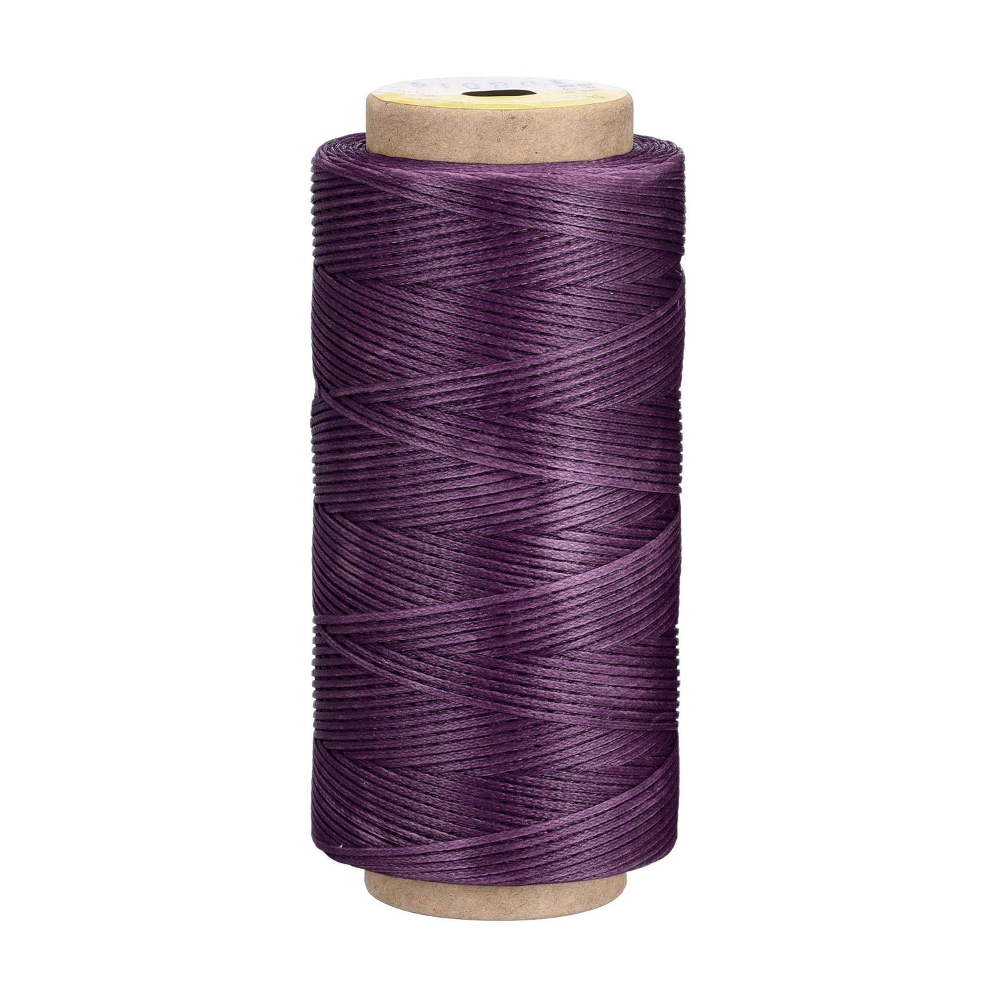uxcell Leather Sewing Thread 186 Yards 210D/1mm Polyester Waxed Cord for Manual Sewing, Wheat BST326H