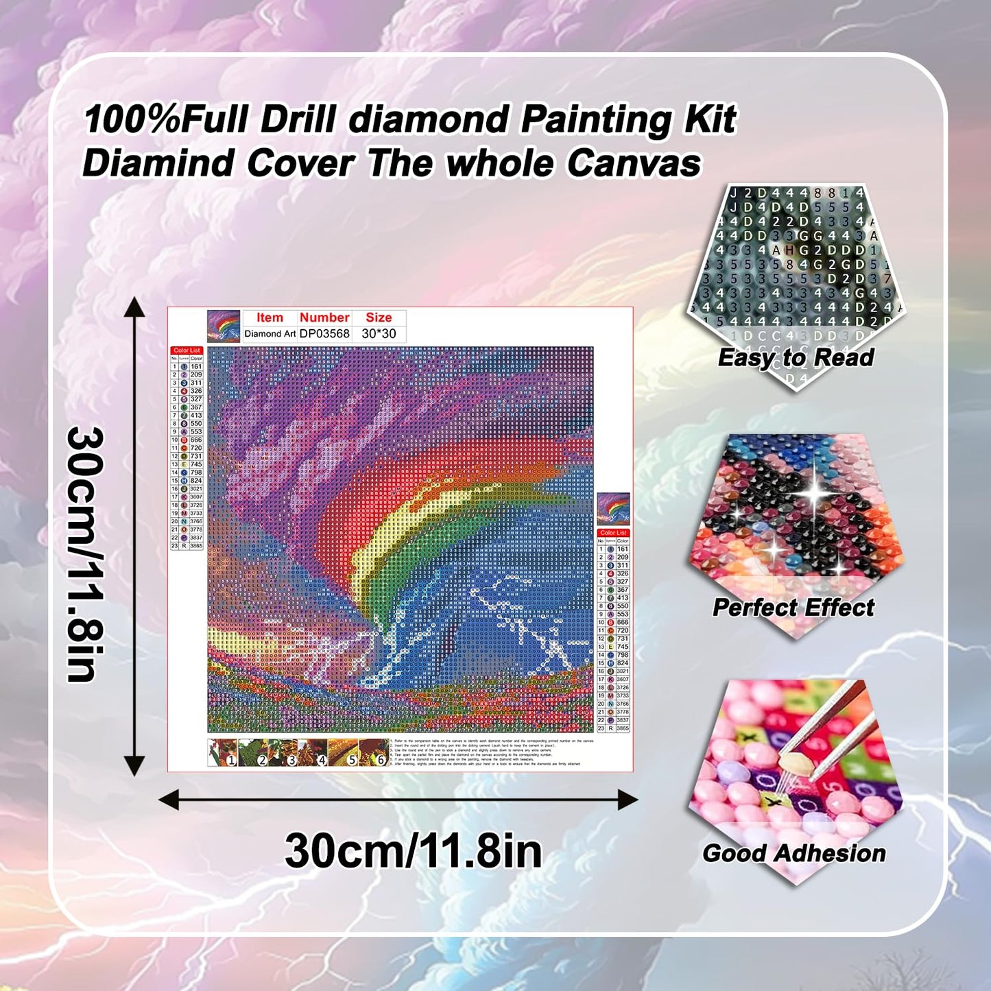 AIBOERL Cherry Diamond Art Kits for Adults,Cherry 5D Diamond Painting Kits for Adults Beginners,DIY Full Round Drill Diamond Dot Painting Gem Art Kits for Adult, Home Wall Decor 12x16Inch BST220