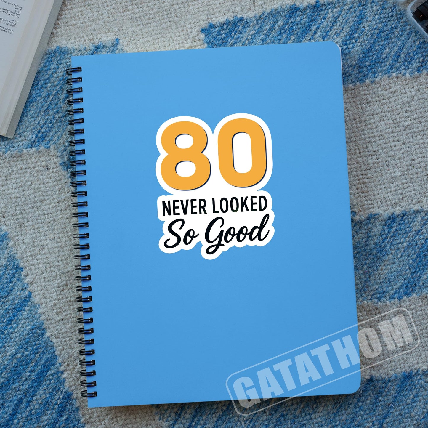 (3PCS) 83 Never Looked So Good Sticker – Happy 83th Birthday, Waterproof Vinyl Decals for Party Decor, Scrapbooking, Water Bottles, Laptops, Size 3" x 2.5" BST202