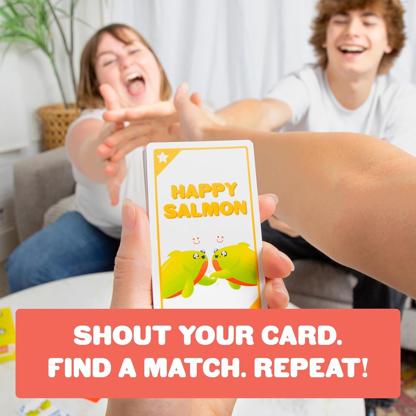 Exploding Kittens Happy Salmon 3-8 Players 100