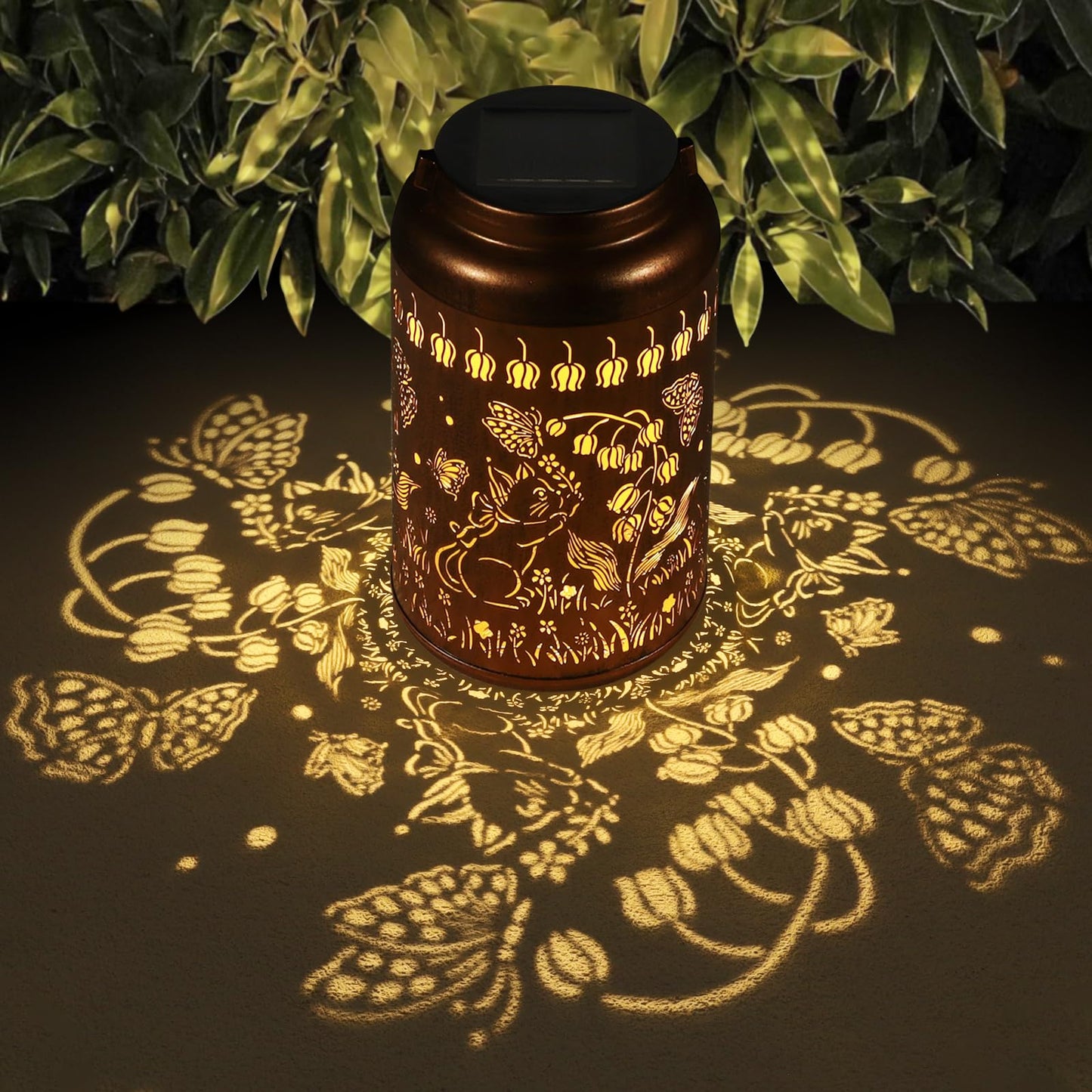 2 Pack Solar Lanterns Outdoor Waterproof N30