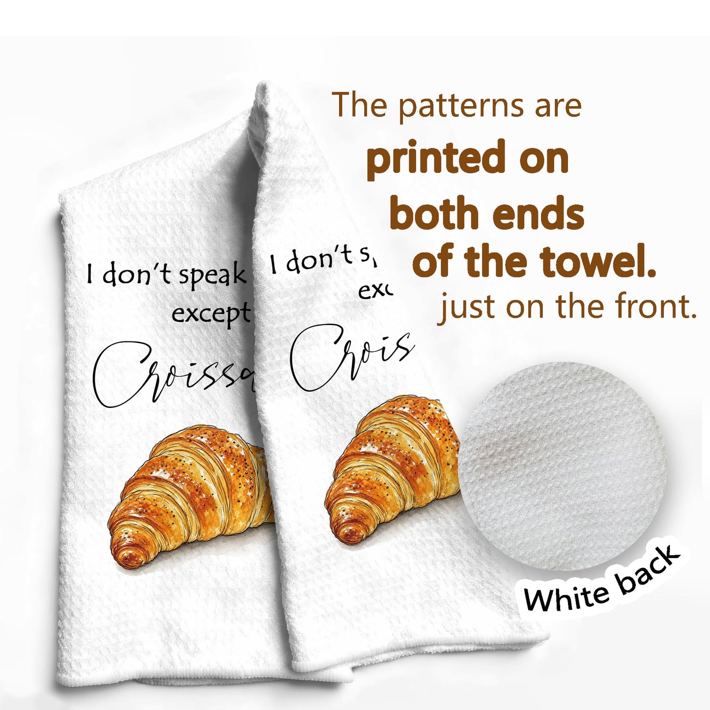 Funny Cat Gifts Kitchen Towels, Cute Cat with Knife and Fork Microfiber Dish Tea Towel for Kitchen Decor, Funny Cats Cooking Decor, is It Dinner Time Yet, 16x24 Inch BST220