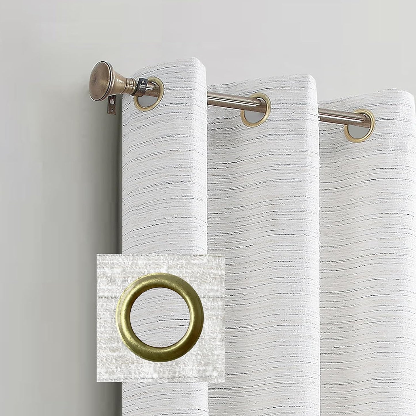 Royal Velvet Two Blackout Line Panels 52