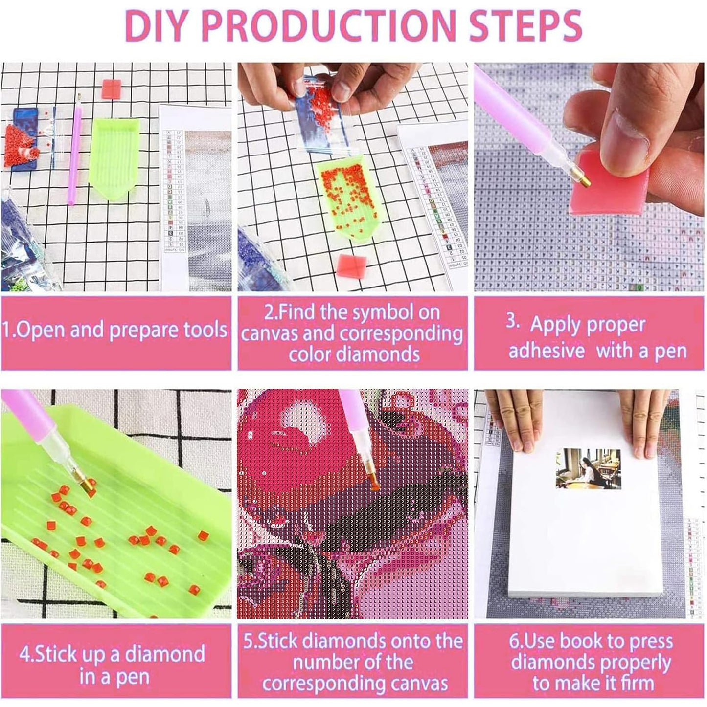 AIBOERL Cherry Diamond Art Kits for Adults,Cherry 5D Diamond Painting Kits for Adults Beginners,DIY Full Round Drill Diamond Dot Painting Gem Art Kits for Adult, Home Wall Decor 12x16Inch BST220