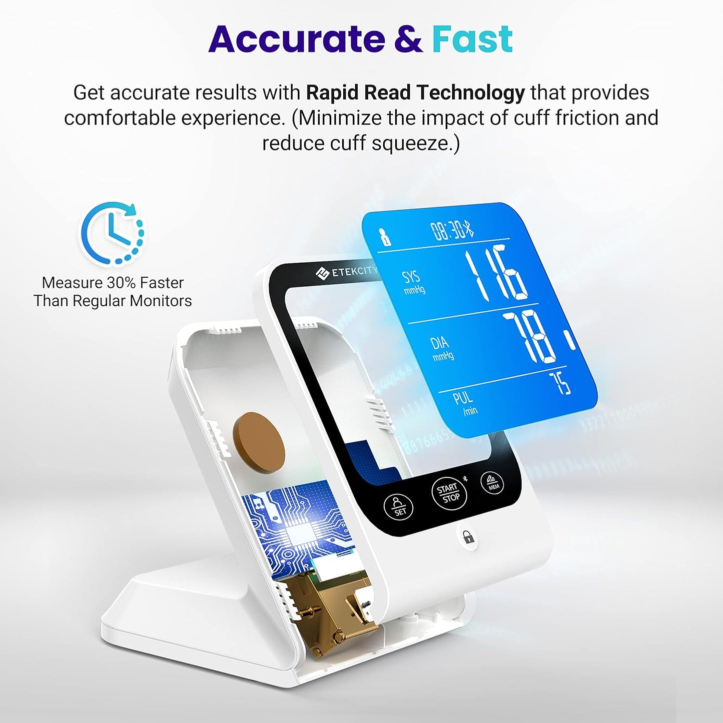 Etekcity Smart Blood Pressure Monitor 101