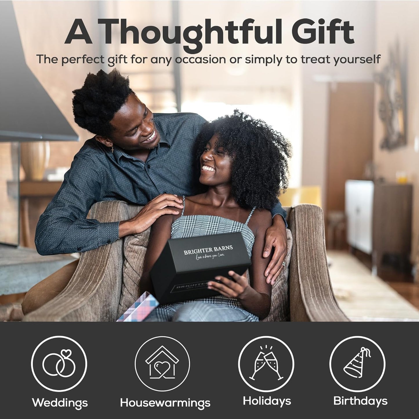 Glass Hand and Dish Soap Dispenser Set by Brighter Barns - Kitchen Soap Dispenser Set with Tray & Pump - Refillable Glass Bottles for Sink - Neutral Kitchen Accessories for Airbnb, Restaurants (Clear) BST326H