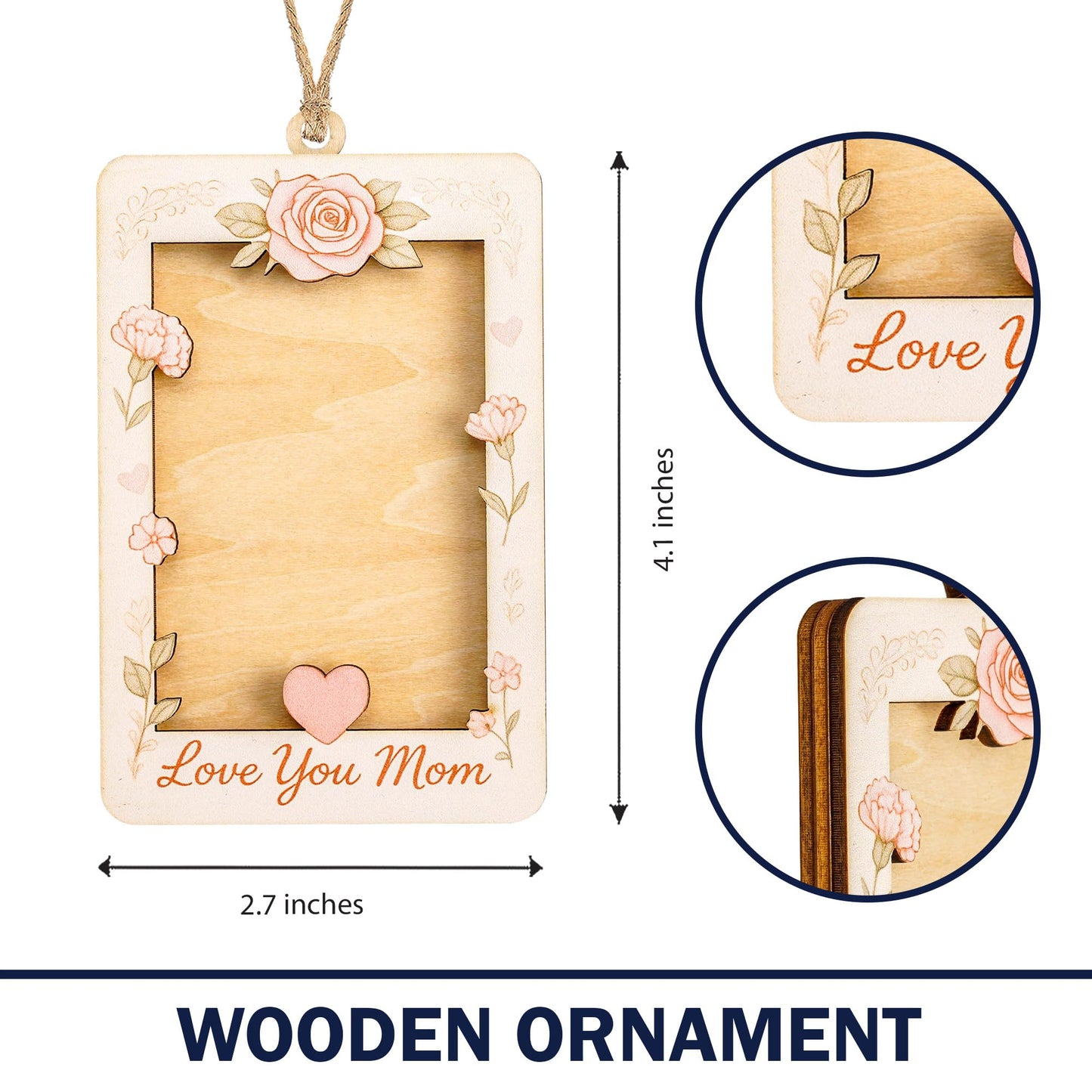 Gifts for Mom, Nonna, Grandma, Grammy, Granny, Gigi, Mimi, Mother's Day Card with envelopes for Mom, Birthday, for Women (Best Mom) WN420