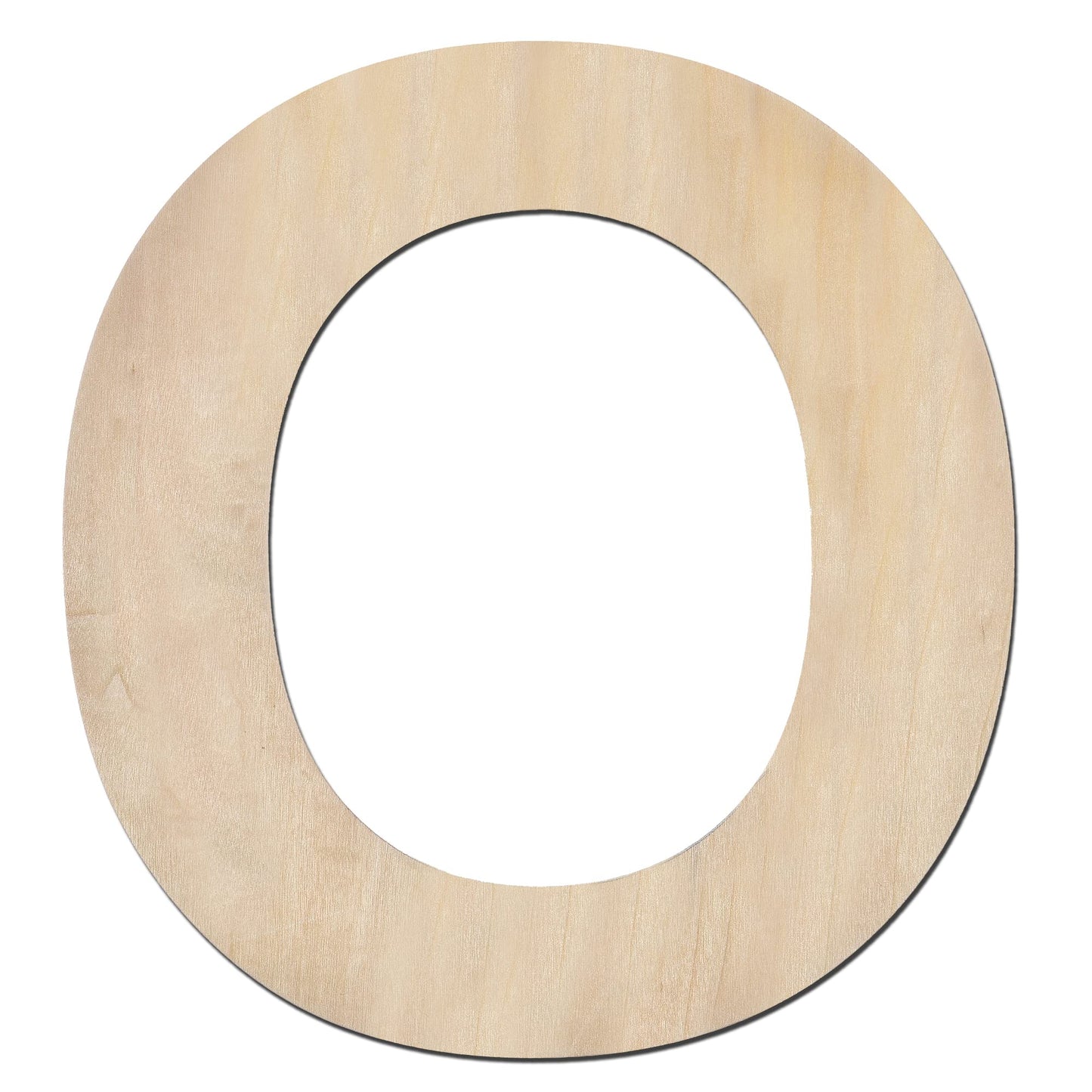 12 Inch Wooden Letter X, 1/4 Inch Thick Large Unfinished Wood Letter for Home Wall Decor, DIY Crafts BST220