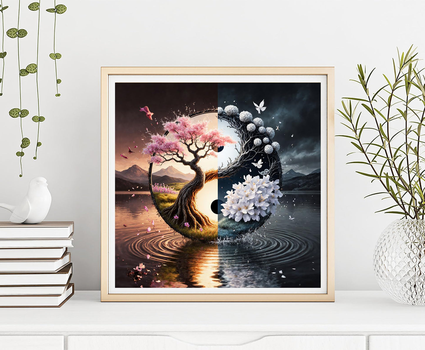 Diymood DIY 5D Diamond Art Painting Dragon Kits for Adults, Paint with Diamond Art Animal Full Drill Round Canvas Embroidery Mosaic Beginner Home Wall Decor Gift 12x12 inch C20 BST220