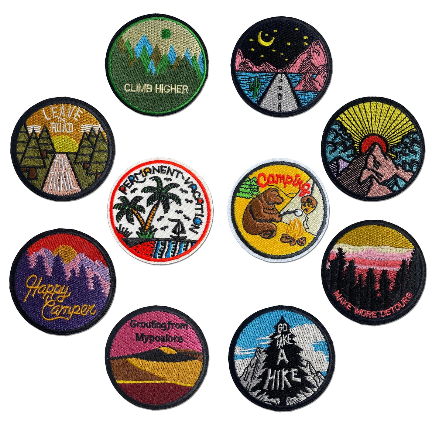 32Pcs Christmas Iron on Patches, Christmas sew on Patches for Clothing, Hats, Backpacks, Jackets, and Bags BST326H