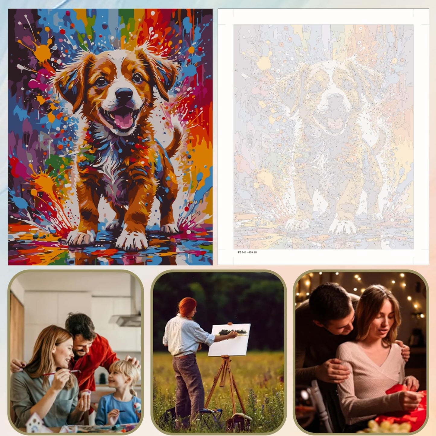 5DDIYART Paint by Numbers for Adults Beginner,Citrus Lemon Fruit Paint by Number Kits on Canvas Without Framed,Paint by Easy Acrylic Painting Home Wall Decor 16x20inch BST220