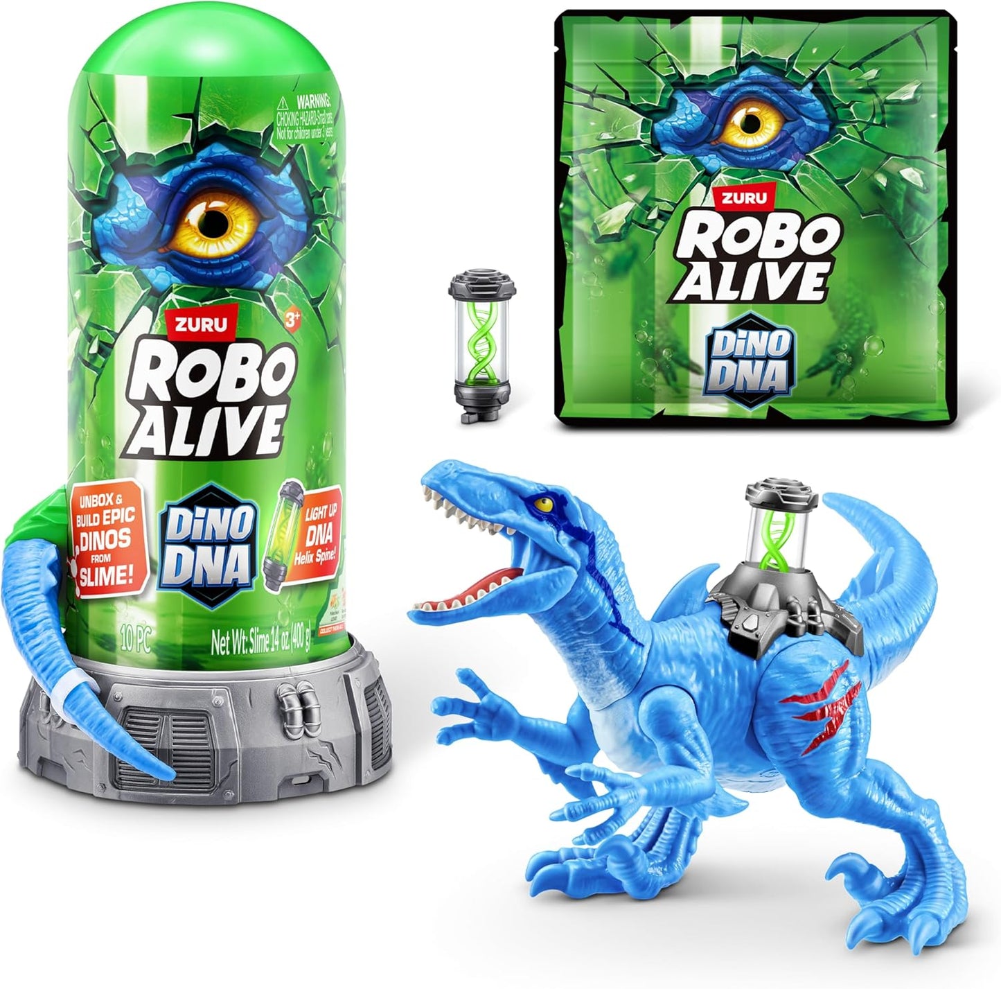 Robo Alive Dino DNA (Velocisaurus) by ZURU 43