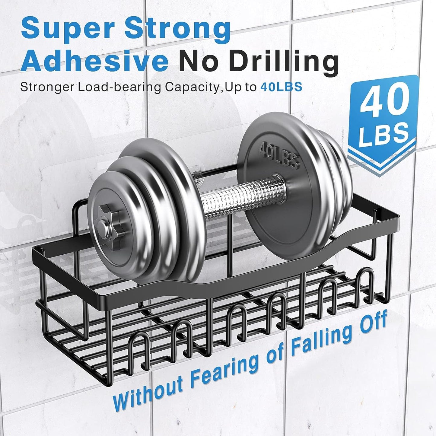 Adhesive Shower Caddy 98