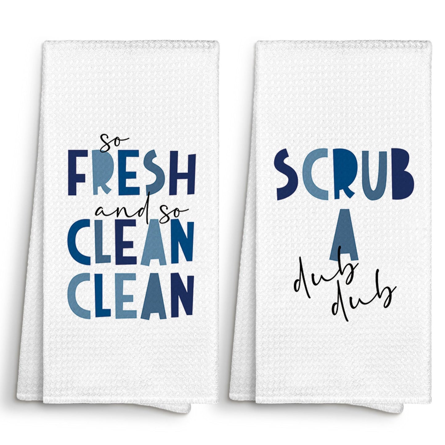 Kids Nursery Bathroom Decor Hand Towels 16x24 Set of 2, Wash Hands Brush Teeth Decorative Towels Gifts for Kids Baby Toddlers, Boho Flush Toilet Bathroom Kitchen Hand Towel Decor BST220