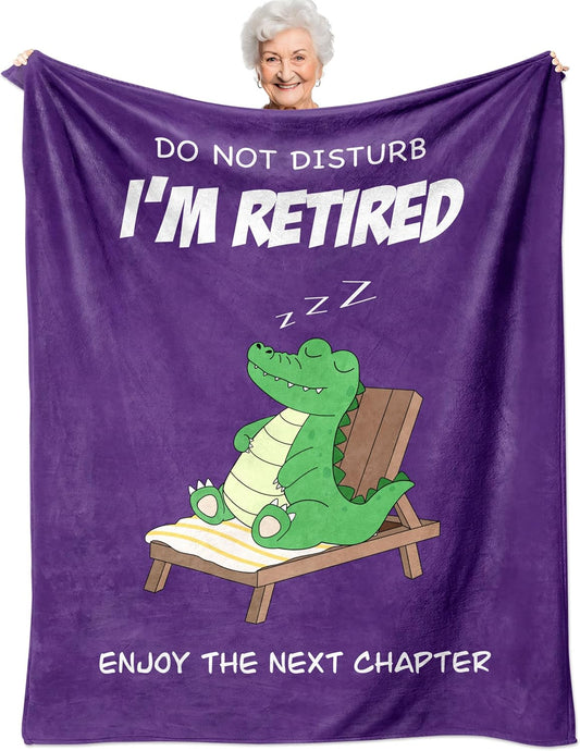 Retirement Gifts,Gift for Retirement,Retirement Gift for Woman,Funny Retirement Gifts for Woman,Gifts for Retirement Women,Best Retirement Gifts Ideas,Retirement Blanket for Women 50" X 60" BST220