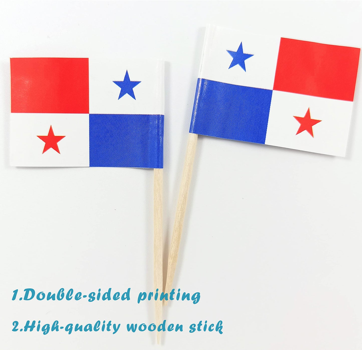 JBCD Mexico Toothpick Flag Mexican Mini Small Cupcake Topper Flags, 200pcs BST220