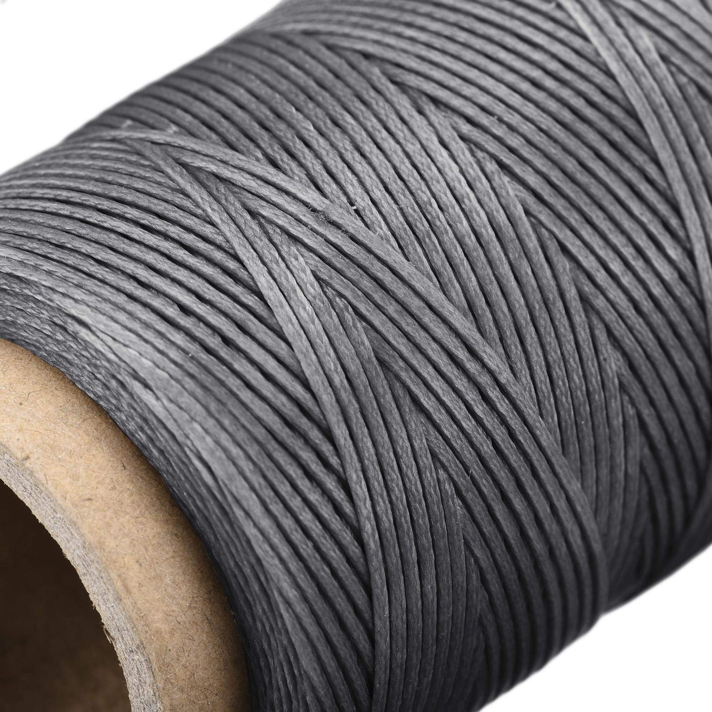 uxcell Leather Sewing Thread 186 Yards 210D/1mm Polyester Waxed Cord for Manual Sewing, Wheat BST326H