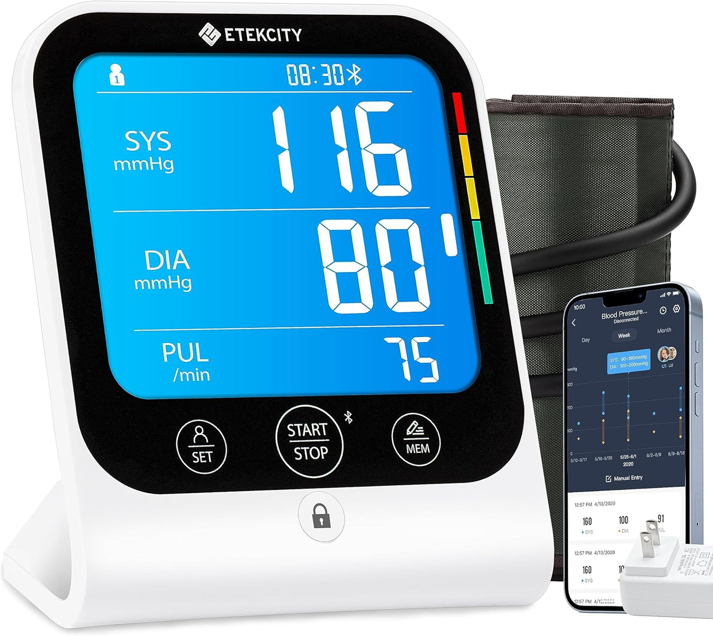 Etekcity Smart Blood Pressure Monitor 101