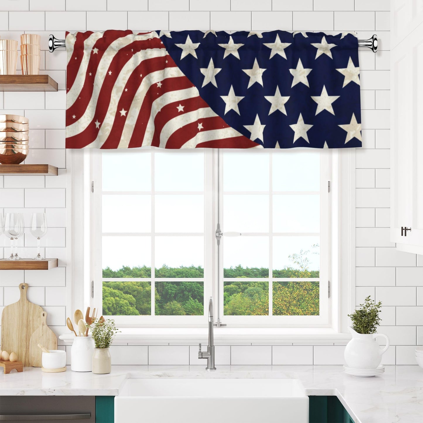 Easter Valances for Windows - Pink Spring Cafe Curtains Floral Bunny Short Curtains for Living Room Bathroom Bedroom Basement BST202
