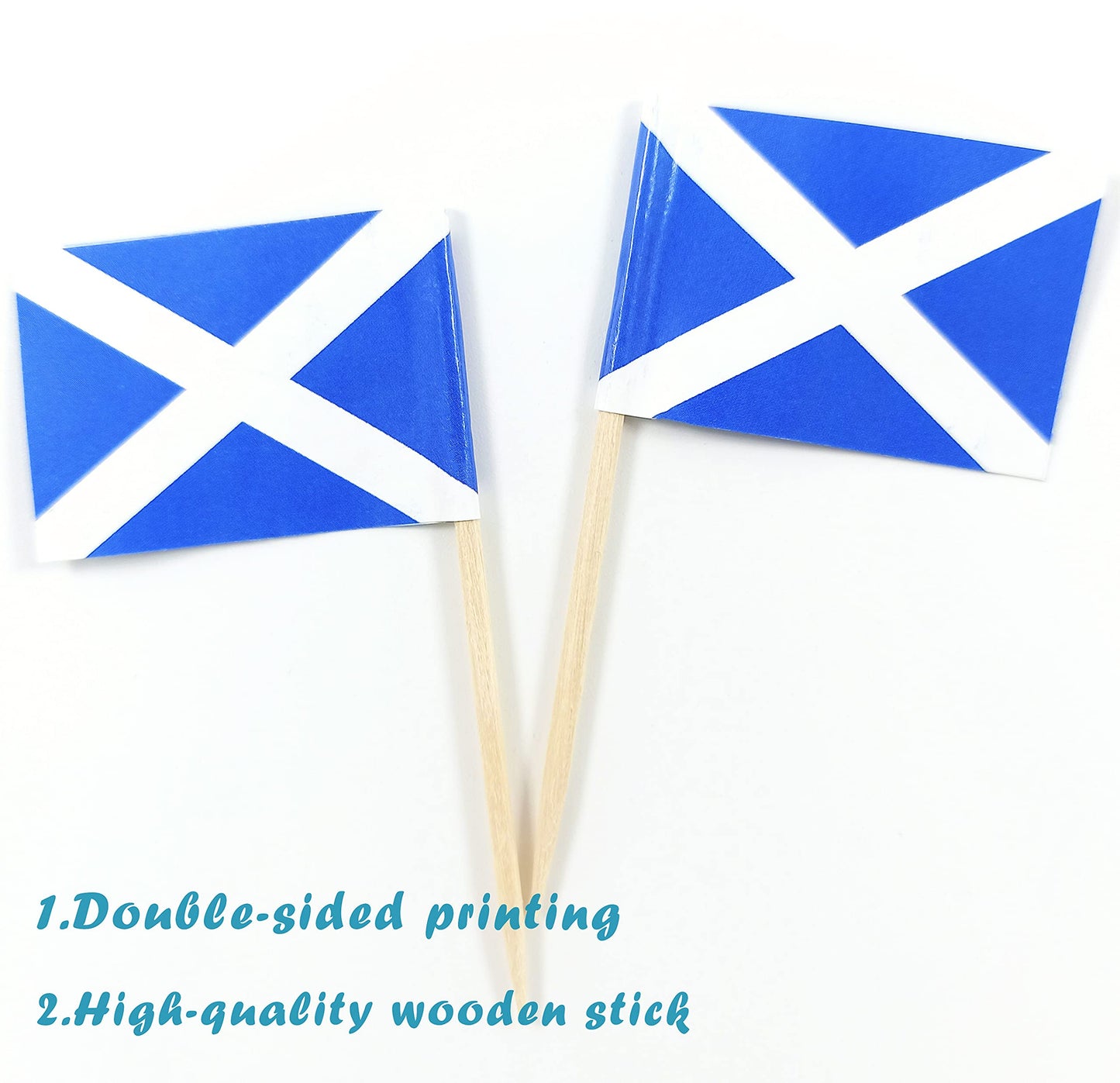 JBCD Mexico Toothpick Flag Mexican Mini Small Cupcake Topper Flags, 200pcs BST220