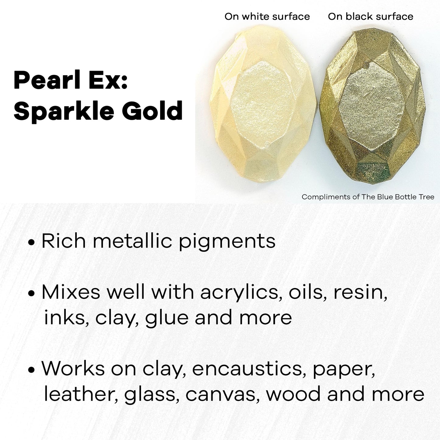 Jacquard Pearl Ex Pigment Powder 3 Grams Super Bronze - Loose Mica Powder for Epoxy Resin, Watercolors, Calligraphy Ink & Clay - Epoxy Pigment Powder - Epoxy Resin Color BST220