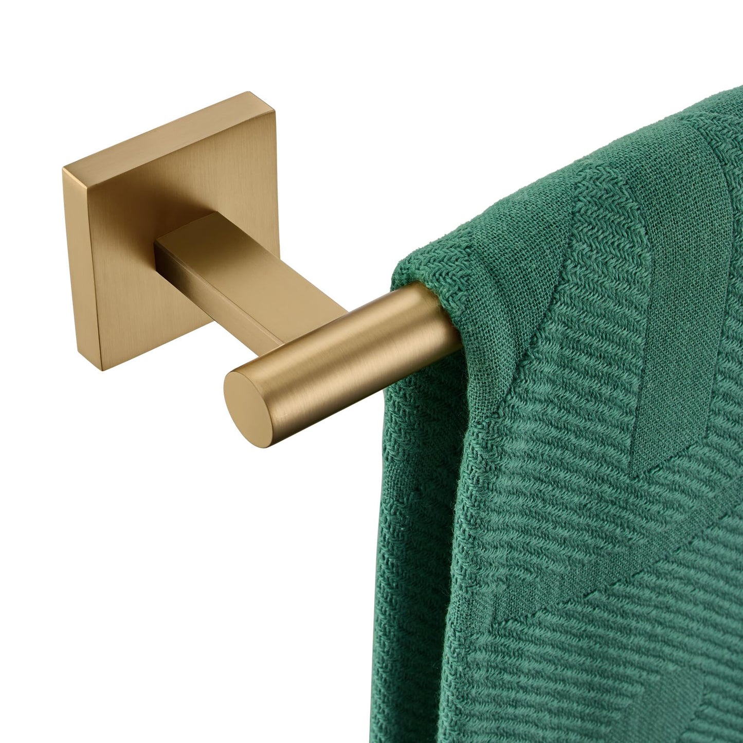 KOKOSIRI Bathroom Towel Bars 16 Inch Towel Rail Matte Black 40CM Hand Towel Holder for Bath Kitchen Wall Stainless Steel B4005BK-L16 BST202
