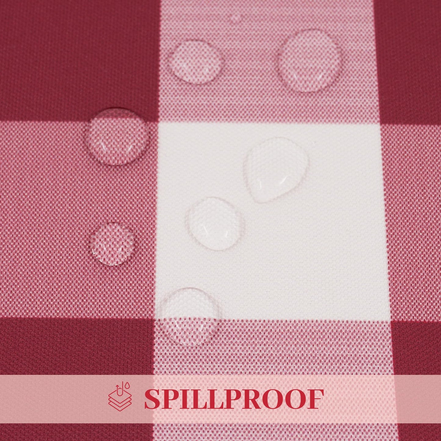 Eternal Beauty 52” Round Tablecloth Waterproof Outdoor Tablecloth with Umbrella Hole Zipper for Spring Summer Patio Picnic Tables (Tropical Palm Leaf) BST326H