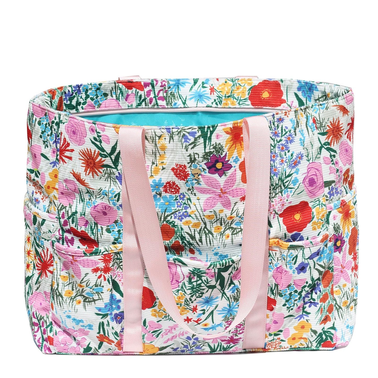 ESVAN Utility Tote Bag Weekender Duffle Bag with 13 Pockets - Perfect for Travel, Work, Gym, Beach, Teachers, and Nurses BST326H
