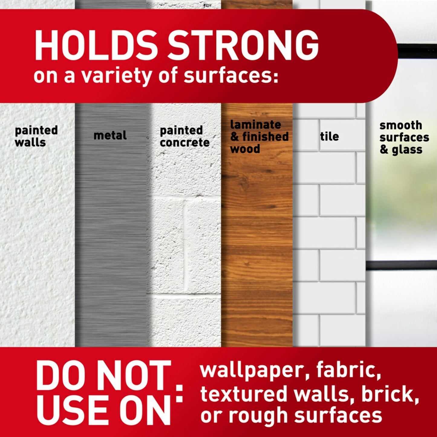 Command Picture Ledge, 21" Damage Free Hanging Floating Shelf with Adhesive Strips RD12