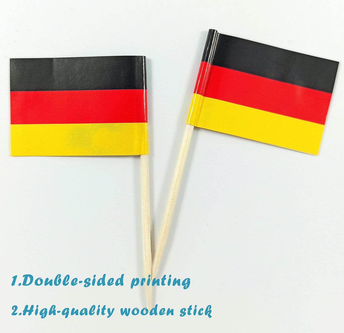 JBCD Mexico Toothpick Flag Mexican Mini Small Cupcake Topper Flags, 200pcs BST220