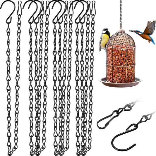 EBOOT 6 Pack Hanging Chain for Bird Feeders, Planters, Lanterns and Ornaments (25.5 Inch) WN420