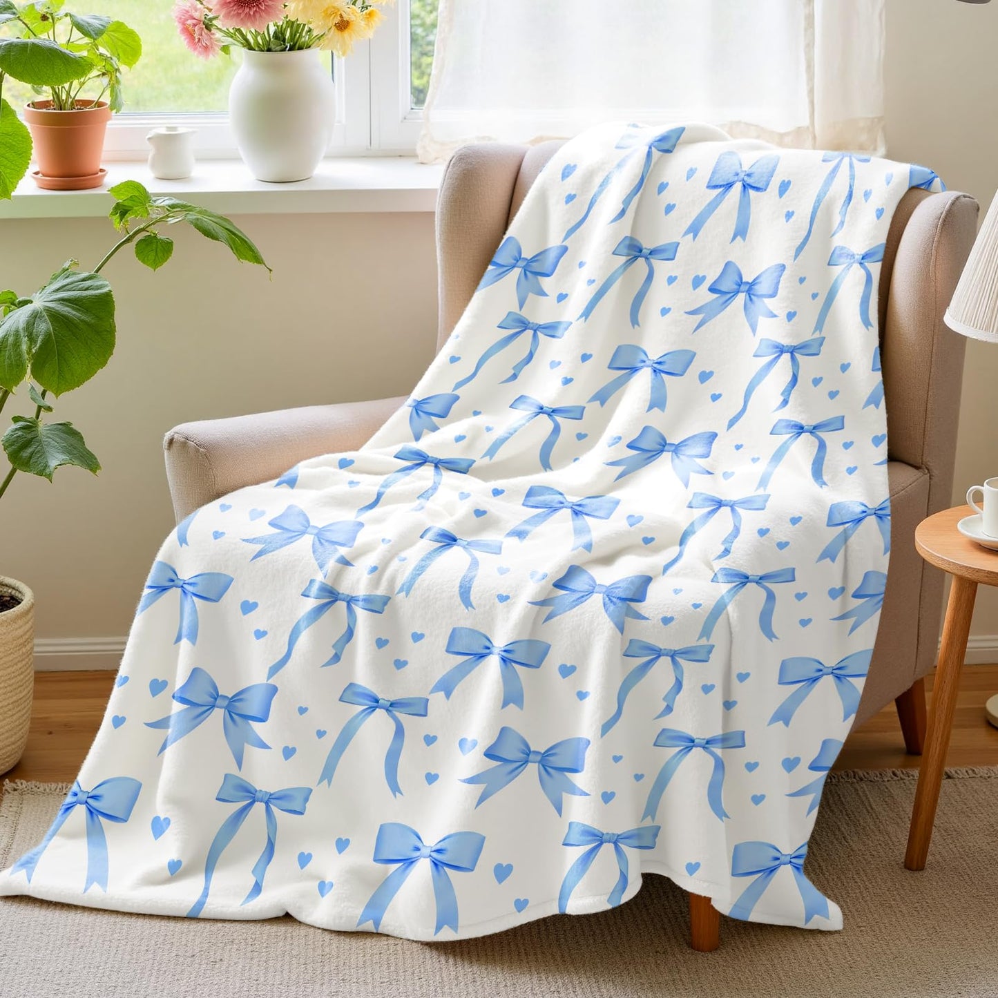 Wajade Unicorn Gifts for Girls - Glow in The Dark Unicorn Blanket Birthday Christmas Decor for Kids Age 3 4 5 6 7 8 9 10 11 12 Years Old Teens Child Toddler Throw Violet 60"x80" BST202