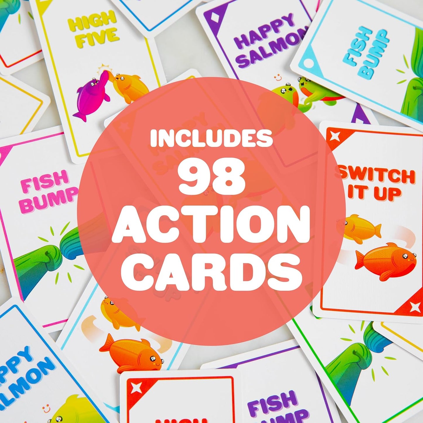 Exploding Kittens Happy Salmon 3-8 Players 100