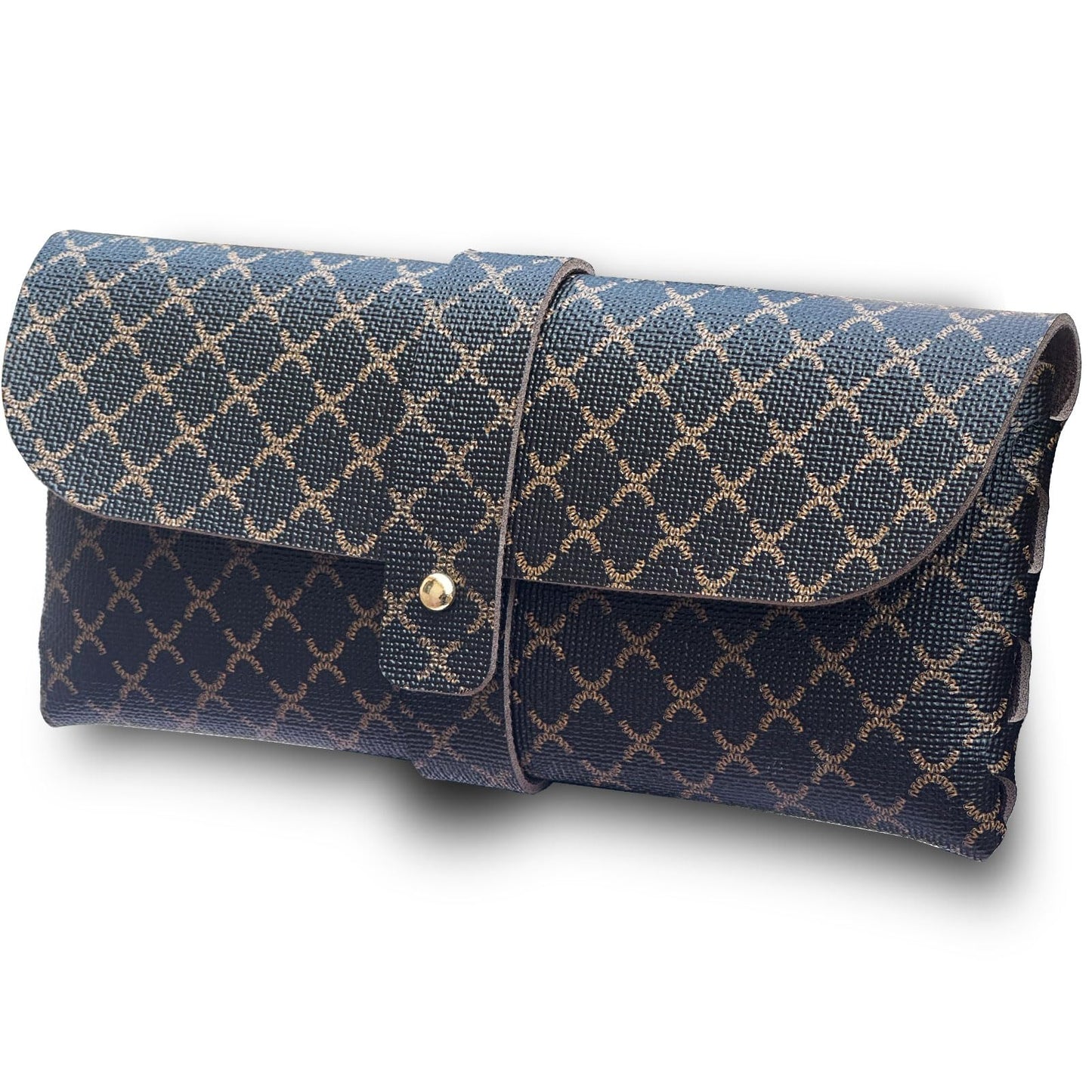 Glasses storage bag Travel sunglasses myopia glasses storage bag Fashion leather storage bag WN420