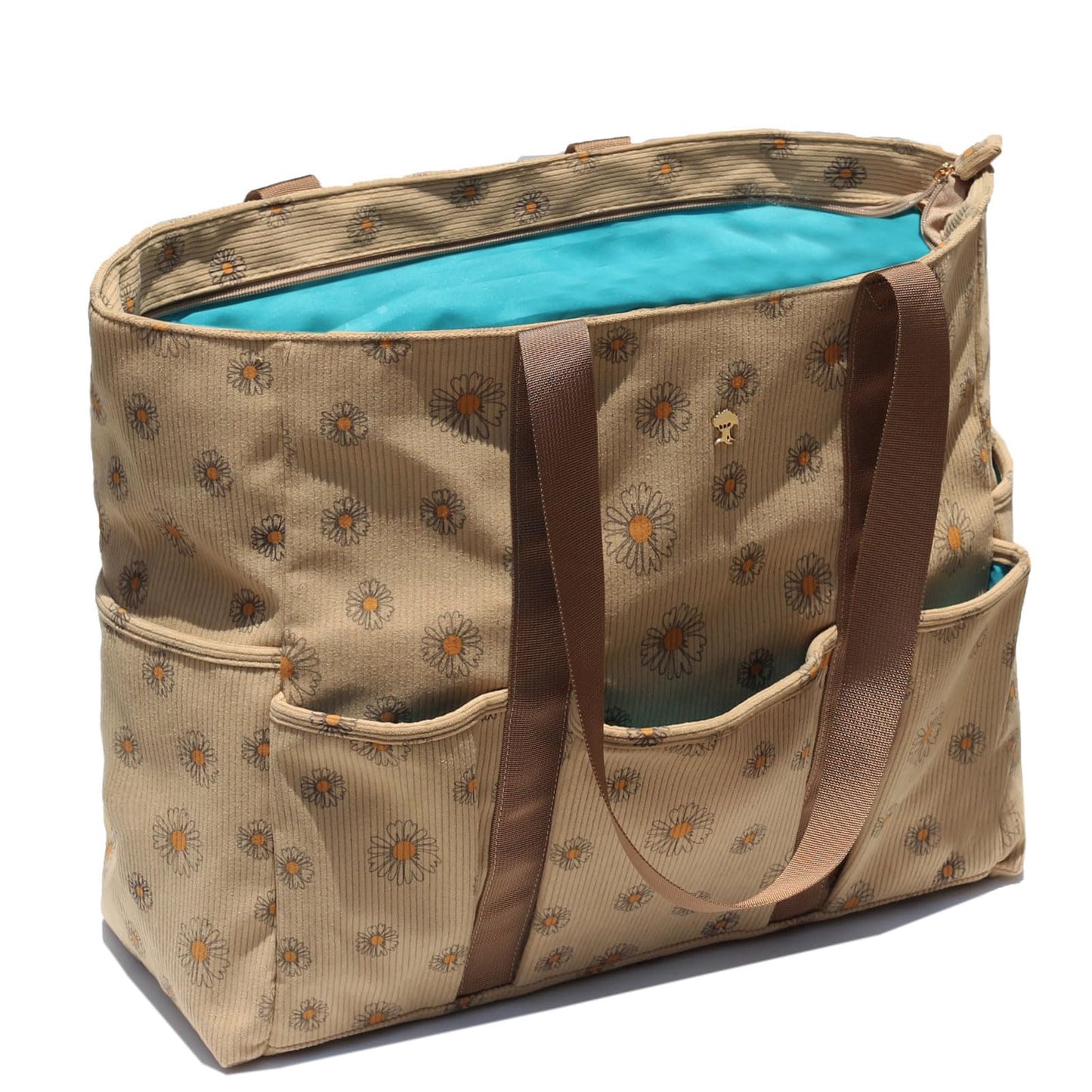 ESVAN Utility Tote Bag Weekender Duffle Bag with 13 Pockets - Perfect for Travel, Work, Gym, Beach, Teachers, and Nurses BST326H